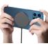 WIWU Wi-W007 Strong Magnetic Adsorption Wireless Charger 15W Type-C 1M Cable for iPhone - Black